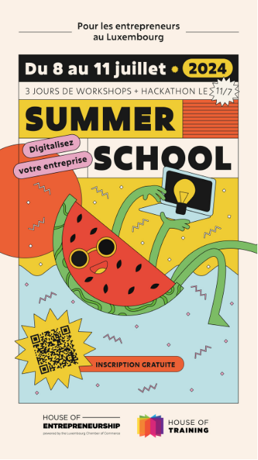 House of Entrepreneurship Summer School event design